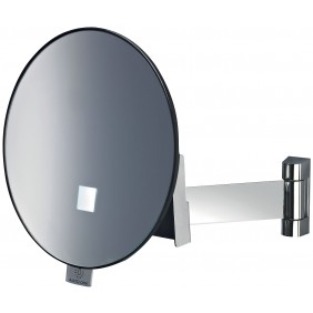 Miroir LED éclairant et grossissant x3 - sur pile - Eclips JVD