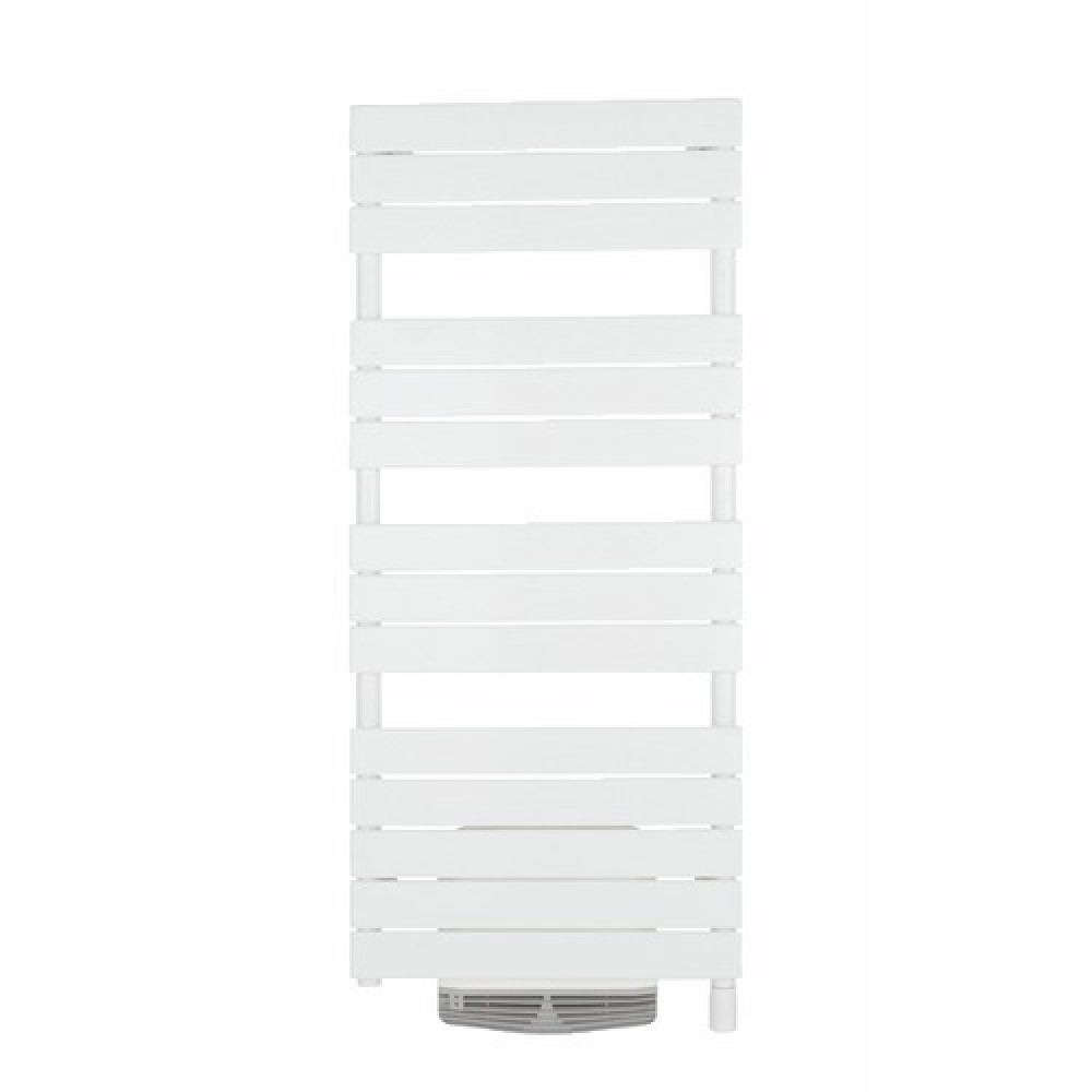Sèche-serviettes électrique Adelis 1750W Blanc - Lames Plates, Mode Boost, Chauffage Salle De Bain