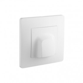 Sortie de câble encastrée complète - blanc - Caly - par 10 DEBFLEX