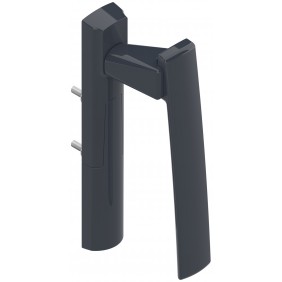 Poignée Sarena extérieure déportée pour porte coulissante DS8524 - anthracite LA CROISÉE DS