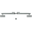Garniture Expert pour porte coulissante verre 40 kg avec softclose ARGENTA