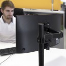 Support 1 écran PC ou TV -  pour table de travail - fixation par bride - Bricozor 1.jpg EMUCA