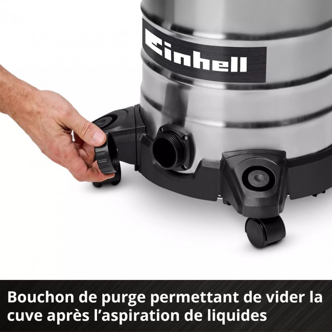 Aspirateur eau et poussières - 30L - puissance 950W - TC-VC 3055 S 8.jpeg EINHELL