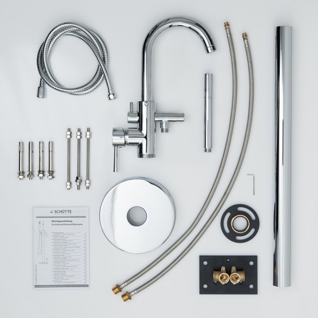 Mitigeur pour baignoire - monocommande - montage au sol Cornwall 7.jpg SCHÜTTE