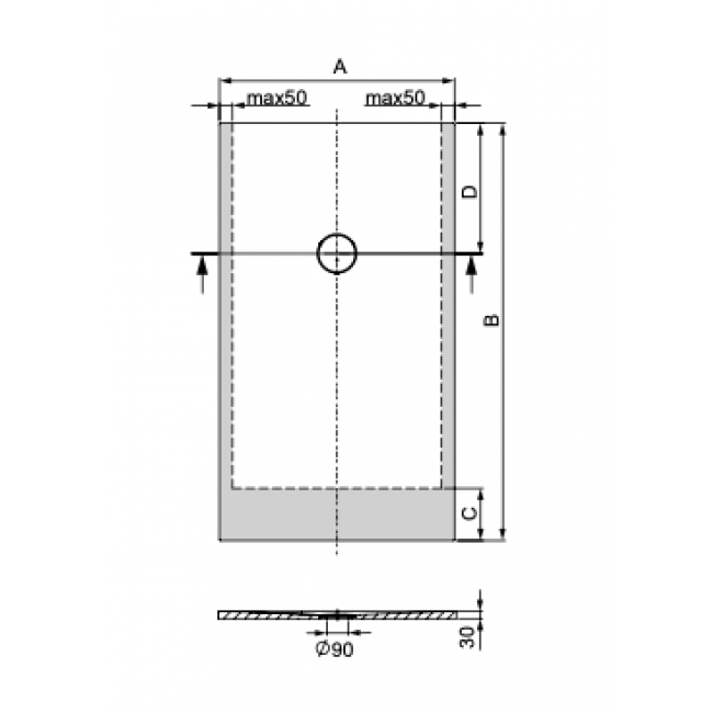 schema_découpe_receveur_yago_beton_mineral_rectangulaire_leda_bricozor.png LEDA