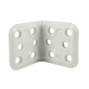 Équerre d'angle 90° d'assemblage - connecteur multitrous acier époxy Interges