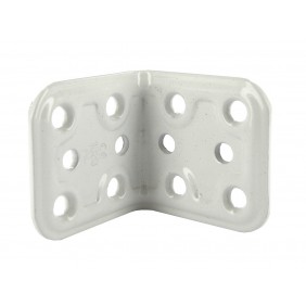 Équerre d'angle 90° d'assemblage - connecteur multitrous acier époxy Interges