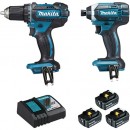 Pack 2 outils LXT® 18V Li-Ion 5 Ah - DLX2127TJ1 MAKITA