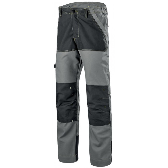 Pantalon de travail renforcé CRAFT WORKER - gris et noir CEPOVETT SAFETY