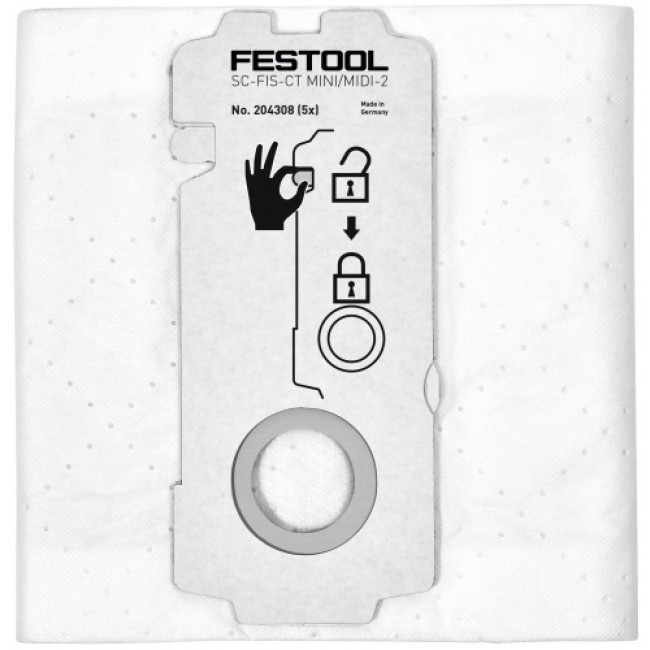 2x HEPA Fijnstoffilter Voor Festool CTL Midi / Mini - Hoogwaardig Alternatief