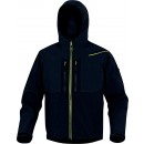 Veste de travail légère à capuche Softshell HORTEN 2 Light noir et jaune DELTA PLUS