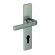 Poignées de porte sur plaques - entraxe 165 mm - anodinox - Kaza