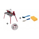 Pack coupe-carrelage radial TE-TC 920 UL 900W + disque turbo diamanté 200x25,4 mm + Kit entretien OFFERT EINHELL
