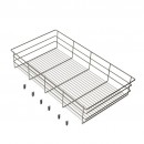 Panier en fils d'acier pour dressing Quartz - finition titane EMUCA