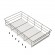 Panier en fils d'acier pour dressing Quartz - finition titane