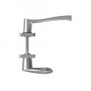 Poignée porte palière sur plaque - entraxe 195 mm - zamak - FLEX2.jpg VACHETTE