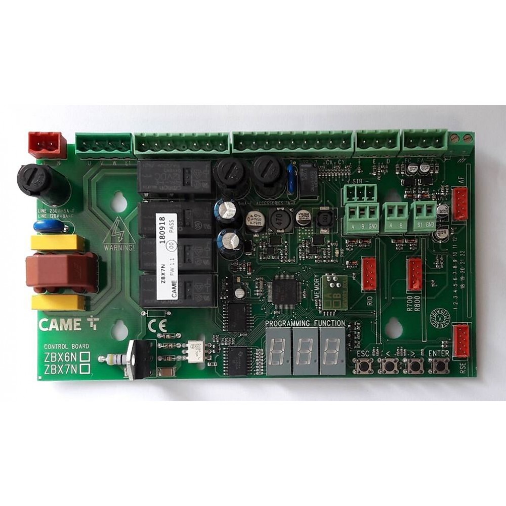 Carte électronique ZBX7478 pour portail coulissant BX74 et BX78 CAME — free download
