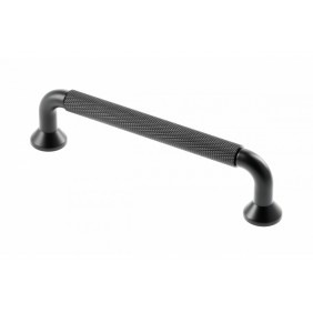 Poignée de meuble en aluminium Structure - noir mat - entraxe 192 mm SYNERCIA