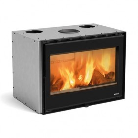 Insert à bois 80 cm avec vue panoramique - 12,4 kW - INSERTO 80 WIDE.16 LA NORDICA EXTRAFLAME