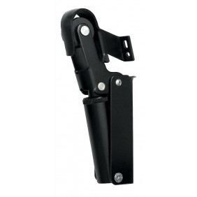Amortisseur de fermeture de porte type FR en aluminium - noir JUSTOR