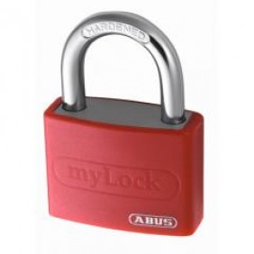 Cadenas à clé - T65AL MyLock - couleur - boîtier en aluminium ABUS