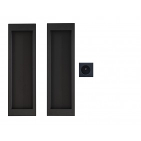 Poignées cuvettes porte à galandage - rectangulaires - série EPDQ2 0S KARCHER DESIGN