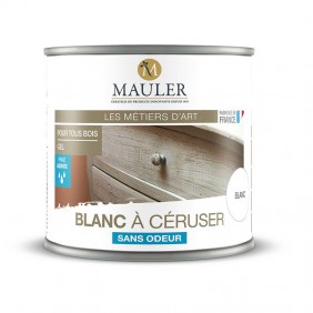 Blanc à céruser sans odeur pour relooker meuble bois et plancher - 1L 