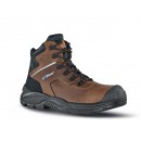 Chaussures de sécurité hautes GREENLAND UK S3S FO SR - marron et noir UPOWER
