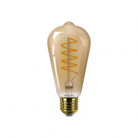 Ampoule LED 4W - E27- vintage - ambré - ST64 Edison - Master PHILIPS