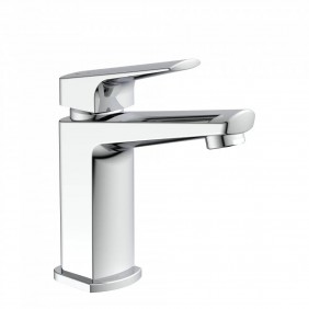 Mitigeur de lavabo avec bonde clic clac - chromé - Raven SCHÜTTE