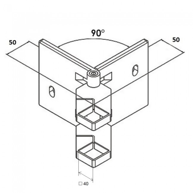 schemaSupport d'angle mural - poteau de garde-corps carré 40x40 millimètres1.jpg Design Production