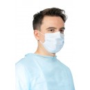 Masques jetables Kolmi Vitals à élastiques EN 14683 Type II bleu - x60 MEDICOM