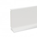 25 plinthes murales PVC semi-rigide PL à coller 2200 mm - blanc DINAC