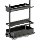 Kit rangement de placard coulissant Sub Larder Cook Essentio anthracite Vauth Sagel