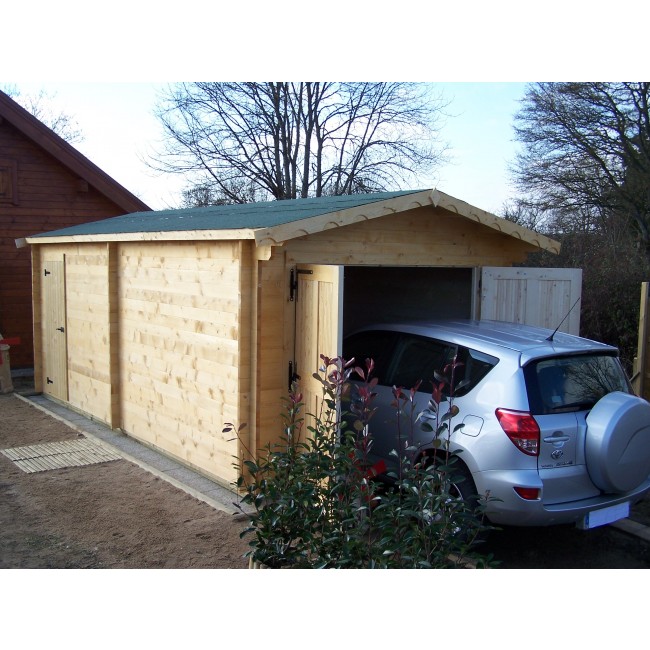 Garage en bois 19,03 m2 Vectura 3562 HABRITA