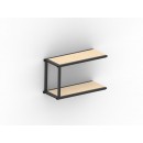 Extension horizontale pour étagère modulable AIRGO - 579 x 350 x 243 mm SEED