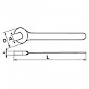 Clé à simple fourche puissante.jpg SAM OUTILLAGE