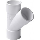 Culotte PVC blanc 45° NICOLL