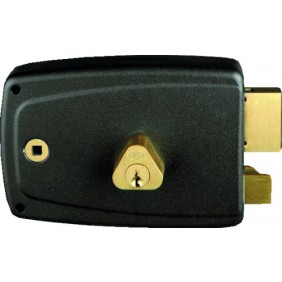 Serrure en applique horizontale Match à fouillot - extérieur JPM