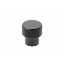 Bouton de meuble en aluminium Structure - noir mat - diamètre 22 mm SYNERCIA