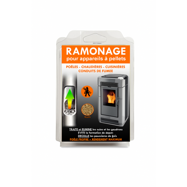 Granulés de ramonage pour appareil à pellets ASSISTANCE CHIMIQUE