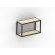 Kit de base étagère modulable AIRGO - 2 tablettes - 600 x 350 x 243 mm