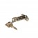 Serrure pour porte de placard coulissant