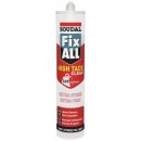 Mastic-colle - polymère hybride SMX - 290 ml - Fix All High Tack SOUDAL