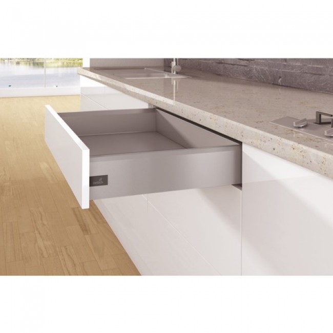 Tiroir simple - argent - ArciTech HETTICH