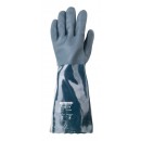 Gants de protection chimique avec manchette de sécurité EUROCHEM 3740 Coverguard