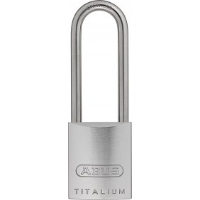 Cadenas Titalium 86TI -  en inox - sans cylindre - léger ABUS