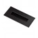 Bouton de meuble encastrable forme cuvette Rectangular - 155 x 73 mm