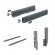 Kit tiroir tringles ArciTech - côtés H94 mm - pour dos H186 mm