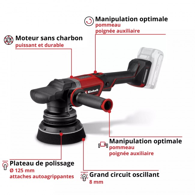 Polisseuse excentrique Pro CP-EP 18:125 Li BL-Solo - Power X-Change 3.jpeg EINHELL